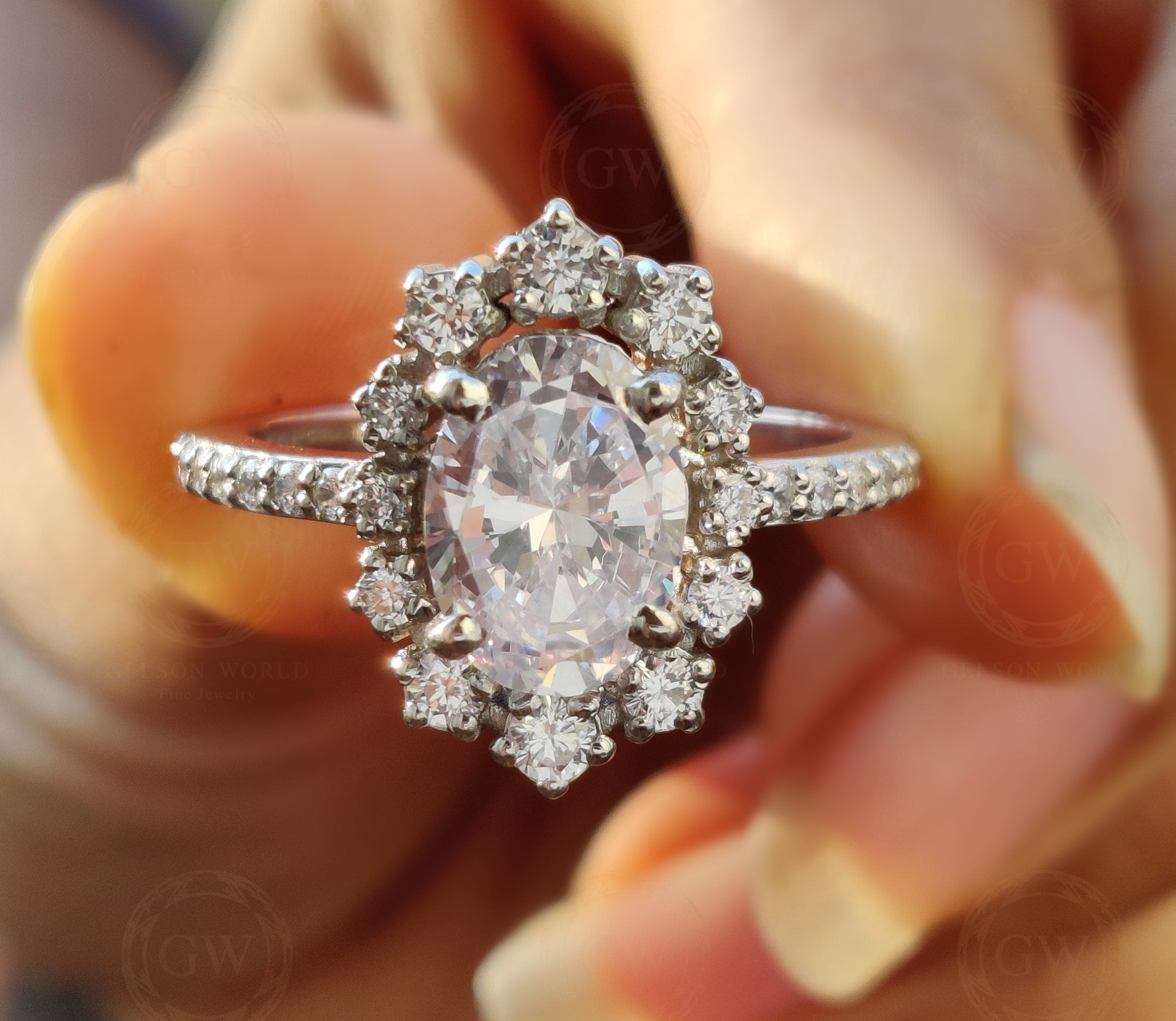 Diamond rhodolite stone 925 sterling silver handmade victorian ring at Rs  6800/piece | 925 खरी चांदी की अंगूठी in Jaipur | ID: 2851902707997
